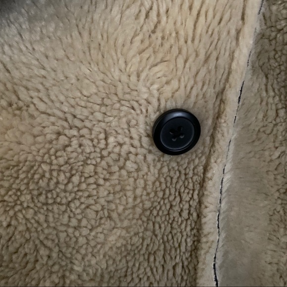 🎉HP! Navy BB Dakota Faux Shearling Jacket - Picture 7 of 8